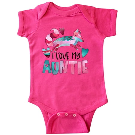 Inktastic I Love My Auntie Pink and Blue Fox with Hearts Gift Baby Boy or Baby Girl Bodysuit
Inktastic I Love My Auntie Pink and Blue Fox with Hearts Gift Baby Boy or Baby Girl Bodysuit