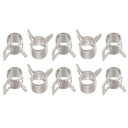 Uxcell Spring Hose Clamp 65Mn Steel 5mm Low Pressure Air Clip Clamps Fuel Lines Vacuum Hoses Nickel Plated 20 Pack
Uxcell Spring Hose Clamp 65Mn Steel 5mm Low Pressure Air Clip Clamps Fuel Lines Vacuum Hoses Nickel Plated 20 Pack