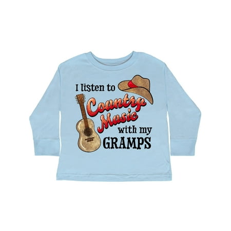 Inktastic I Listen to Country Music with my Gramps Guitar and Hat Gift Toddler Boy or Toddler Girl Long Sleeve T-Shirt
Inktastic I Listen to Country Music with my Gramps Guitar and Hat Gift Toddler Boy or Toddler Girl Long Sleeve T-Shirt