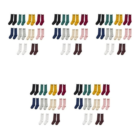 wrea5pcs Winter Autumn Kids Children Solid Color Socks Candy Color Baby Long Sockings Toddler Cotton Loose High Socks
wrea5pcs Winter Autumn Kids Children Solid Color Socks Candy Color Baby Long Sockings Toddler Cotton Loose High Socks
