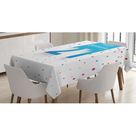 Ambesonne Colorful Tablecloth Rectangular Table Cover Party Birthday Words 52 x70 Multicolor
Ambesonne Colorful Tablecloth Rectangular Table Cover Party Birthday Words 52 x70 Multicolor