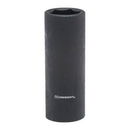 Crescent 19 mm S X 1/2 in. drive S Metric 6 Point Deep Impact Socket 1 pc