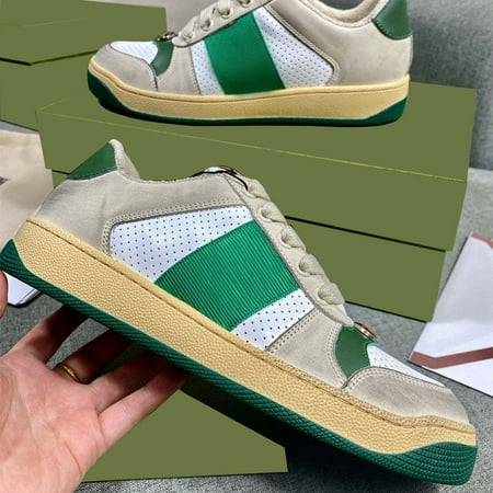 Womens Mens Luxury Screener Sneakers Designer Casual Shoes Woman Do Old Plate-forme High-end New Vintage Upscale Cowhide Platform Color Mix Shoes
Womens Mens Luxury Screener Sneakers Designer Casual Shoes Woman Do Old Plate-forme High-end New Vintage Upscale Cowhide Platform Color Mix Shoes