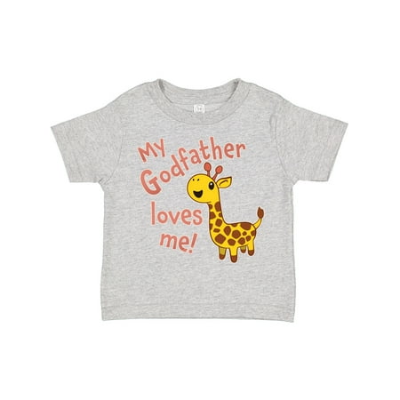 Inktastic My Godfather Loves Me- Cute Giraffe Gift Toddler Boy or Toddler Girl T-Shirt
Inktastic My Godfather Loves Me- Cute Giraffe Gift Toddler Boy or Toddler Girl T-Shirt