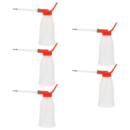 NUOLUX 5pcs Plastic Oil Container Pointed Nozzle Oil Bottles for Sewing Machine
NUOLUX 5pcs Plastic Oil Container Pointed Nozzle Oil Bottles for Sewing Machine