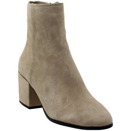 Dolce Vita Womens Maude Zippered Casual Boots Ankle Mid Heel 2-3