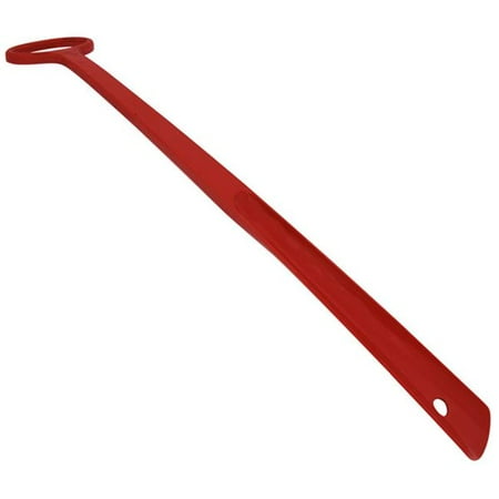 Long Handle Shoe Horn Plastic Red - 24 in.