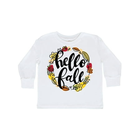 Inktastic Hello Fall with Leaf Wreath Gift Toddler Boy or Toddler Girl Long Sleeve T-Shirt
Inktastic Hello Fall with Leaf Wreath Gift Toddler Boy or Toddler Girl Long Sleeve T-Shirt