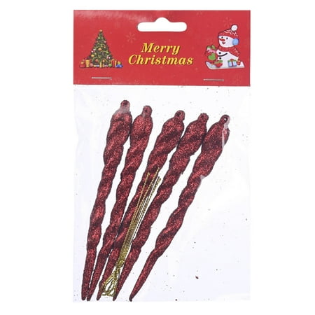 Egmy Christmas Decoration Supplies Color Ice Bar Pendant Creative Pendant Wand Pendant Small Tree Thread Pendant Red One Size
Egmy Christmas Decoration Supplies Color Ice Bar Pendant Creative Pendant Wand Pendant Small Tree Thread Pendant Red One Size
