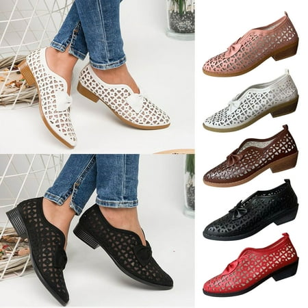 Fesfesfes Women Shoes Pointed Toe Summer Pointed Low Heeled Shoes With Breathable Hollow Out Casual Lightweight Shoes 43(9.5)
Fesfesfes Women Shoes Pointed Toe Summer Pointed Low Heeled Shoes With Breathable Hollow Out Casual Lightweight Shoes 43(9.5)