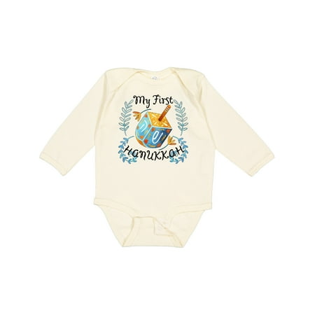 Inktastic My 1st Hanukkah Dreidel and Laurels Gift Baby Boy or Baby Girl Long Sleeve Bodysuit
Inktastic My 1st Hanukkah Dreidel and Laurels Gift Baby Boy or Baby Girl Long Sleeve Bodysuit