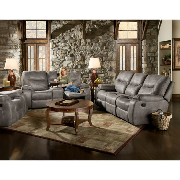 Cambridge Garrison Three Piece Living Set: Sofa, Loveseat, Recliner
