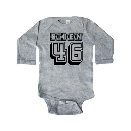 Inktastic Biden 46 Voting 2020 In White Text Gift Baby Boy or Baby Girl Long Sleeve Bodysuit
Inktastic Biden 46 Voting 2020 In White Text Gift Baby Boy or Baby Girl Long Sleeve Bodysuit