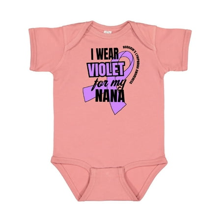 Inktastic I Wear Violet For My Nana Hodgkins Lymphoma Awareness Gift Baby Boy or Baby Girl Bodysuit
Inktastic I Wear Violet For My Nana Hodgkins Lymphoma Awareness Gift Baby Boy or Baby Girl Bodysuit