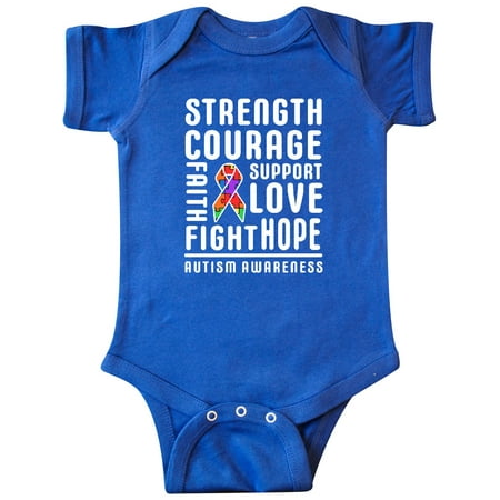 Inktastic Autism Awareness Strength Courage Fight Support Love Gift Baby Boy or Baby Girl Bodysuit
Inktastic Autism Awareness Strength Courage Fight Support Love Gift Baby Boy or Baby Girl Bodysuit