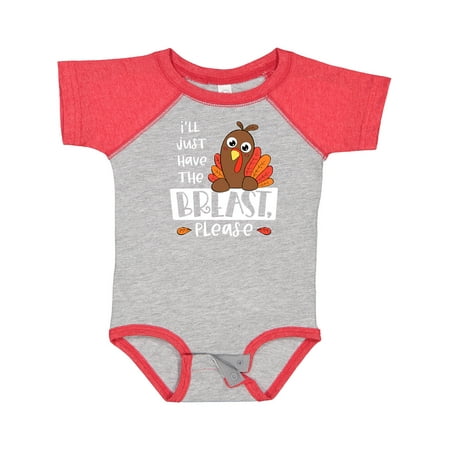 Inktastic I ll Just Have the Breast Please Cute Turkey Gift Baby Boy or Baby Girl Bodysuit
Inktastic I ll Just Have the Breast Please Cute Turkey Gift Baby Boy or Baby Girl Bodysuit