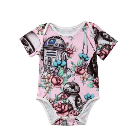 Peyakidsaa Newborn Baby Girl Star Wars Cartoon Romper Jumpsuit Sunsuit Clothes Set 0-18 Months
Peyakidsaa Newborn Baby Girl Star Wars Cartoon Romper Jumpsuit Sunsuit Clothes Set 0-18 Months