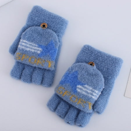 Hunpta Winter Gloves For Kids Children Kids Winter Warm Knitted Convertible Flip Top Fingerless Mittens Gloves
Hunpta Winter Gloves For Kids Children Kids Winter Warm Knitted Convertible Flip Top Fingerless Mittens Gloves