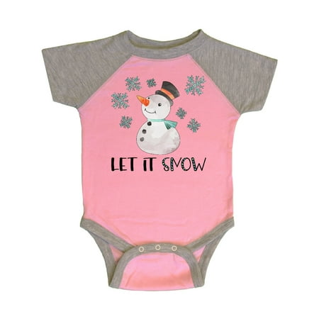 Inktastic Let It Snow Cute Snowman in Hat and Scarf Gift Baby Boy or Baby Girl Bodysuit
Inktastic Let It Snow Cute Snowman in Hat and Scarf Gift Baby Boy or Baby Girl Bodysuit