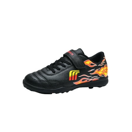 Sanviglor Womens Mens Athletic Shoe Training Football Shoes Sport Soccer Cleats Outdoor Comfort Breathable Trainers Lightweight Firm Ground Black 2.5Y
Sanviglor Womens Mens Athletic Shoe Training Football Shoes Sport Soccer Cleats Outdoor Comfort Breathable Trainers Lightweight Firm Ground Black 2.5Y