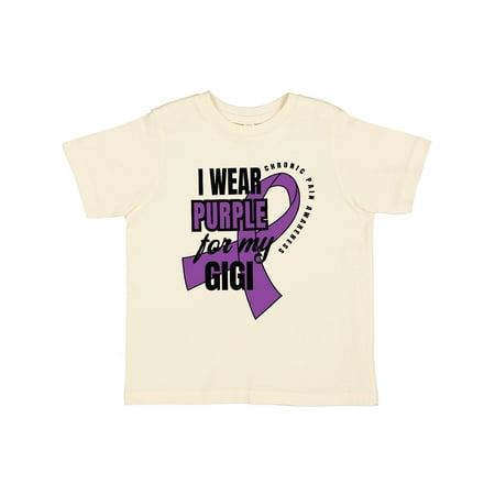 Inktastic Chronic Pain I Wear Purple For My Gigi Gift Toddler Boy or Toddler Girl T-Shirt
Inktastic Chronic Pain I Wear Purple For My Gigi Gift Toddler Boy or Toddler Girl T-Shirt