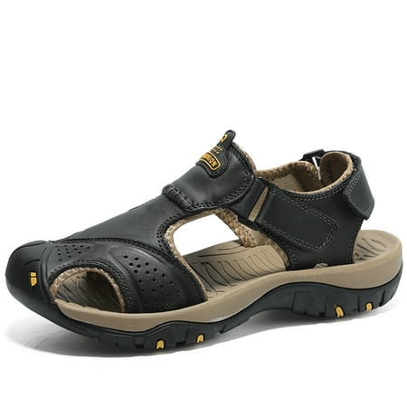 Men‘s Red Leather Water Sandals Summer Adjustable Casual Lightweight TPR Sole Hiking Shoes For Outdoor Plus Size
Men‘s Red Leather Water Sandals Summer Adjustable Casual Lightweight TPR Sole Hiking Shoes For Outdoor Plus Size