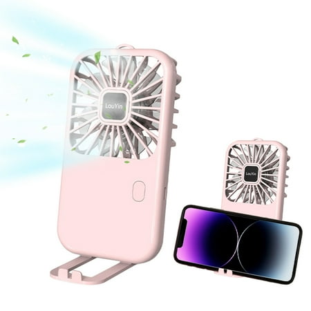 Handheld Mini Fan Portable USB Rechargeable Small Pocket Fan Battery Operated Fan with Power Bank Pink
Handheld Mini Fan Portable USB Rechargeable Small Pocket Fan Battery Operated Fan with Power Bank Pink