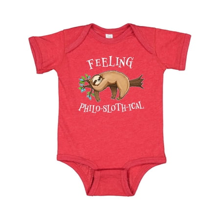 Inktastic Feeling Philo-Sloth-ical- cute and funny sloth on a tree branch Gift Baby Boy or Baby Girl Bodysuit
Inktastic Feeling Philo-Sloth-ical- cute and funny sloth on a tree branch Gift Baby Boy or Baby Girl Bodysuit
