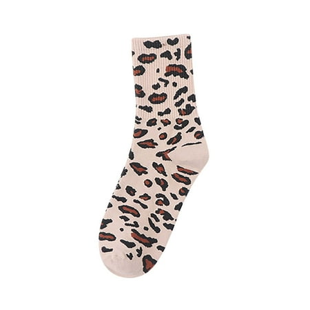 Fuieoe Socks for Women Clearance Spring and Autumn Ladies Leopard Print Warm Striped Medium Tube Stockings Cotton Socks
Fuieoe Socks for Women Clearance Spring and Autumn Ladies Leopard Print Warm Striped Medium Tube Stockings Cotton Socks