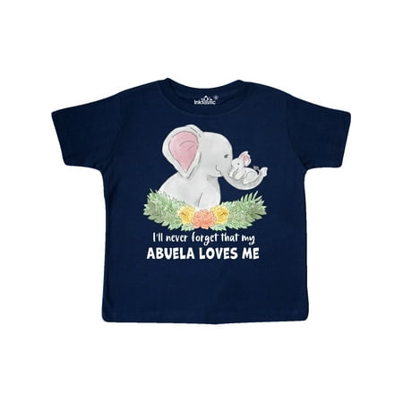 Inktastic I ll Never Forget That my Abuela Loves Me Cute Elephants Gift Toddler Boy or Toddler Girl T-Shirt
Inktastic I ll Never Forget That my Abuela Loves Me Cute Elephants Gift Toddler Boy or Toddler Girl T-Shirt