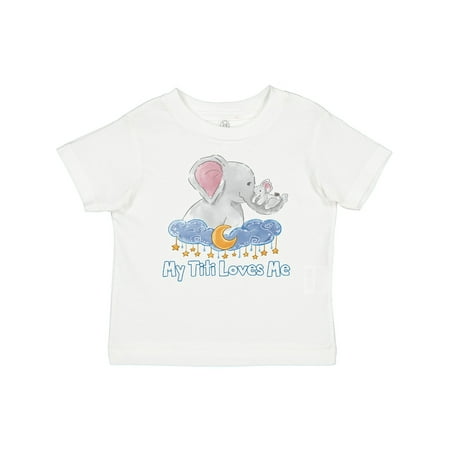 Inktastic My Titi Loves Me Cute Elephants Clouds Moon and Stars Gift Baby Boy or Baby Girl T-Shirt
Inktastic My Titi Loves Me Cute Elephants Clouds Moon and Stars Gift Baby Boy or Baby Girl T-Shirt