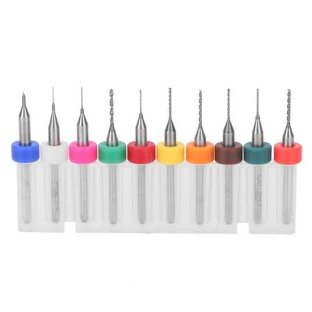 PCB Drill Bit 10Pcs Micro Bits Punch Tool 0.1-1mm Vertical Punching Drill For Industrial Supplies
PCB Drill Bit 10Pcs Micro Bits Punch Tool 0.1-1mm Vertical Punching Drill For Industrial Supplies