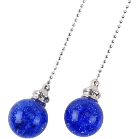 2Pcs Crystal Glass Ceiling Fan Pull Chain Extender Vintage Decorative Lighting Fan Pendant with Connector for Home Decor Wedding Ornament Blue A Ice Crack Ball
2Pcs Crystal Glass Ceiling Fan Pull Chain Extender Vintage Decorative Lighting Fan Pendant with Connector for Home Decor Wedding Ornament Blue A Ice Crack Ball