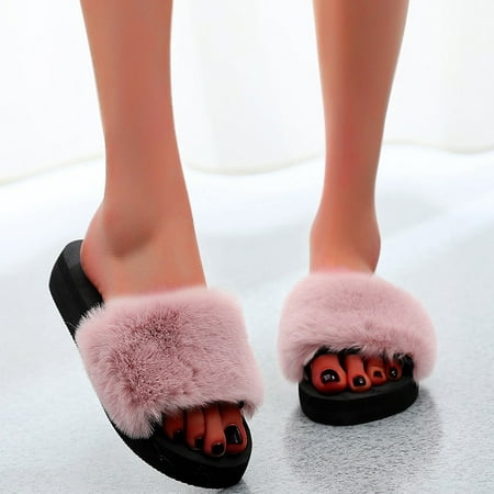 Fidelma Women s Slippers Fashion Indoor Outdoor Women Slip-on Open Toe Flat Warm Winter Slipper Shoes Pink 37
Fidelma Women s Slippers Fashion Indoor Outdoor Women Slip-on Open Toe Flat Warm Winter Slipper Shoes Pink 37