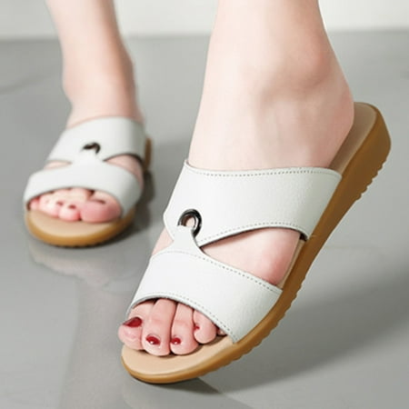 XIAQUJ Summer New Soft Sole Anti Slip Beach Sandals Lightweight Fashion Shoes Casual Women Shoes Sandals for Women White 8(40)
XIAQUJ Summer New Soft Sole Anti Slip Beach Sandals Lightweight Fashion Shoes Casual Women Shoes Sandals for Women White 8(40)