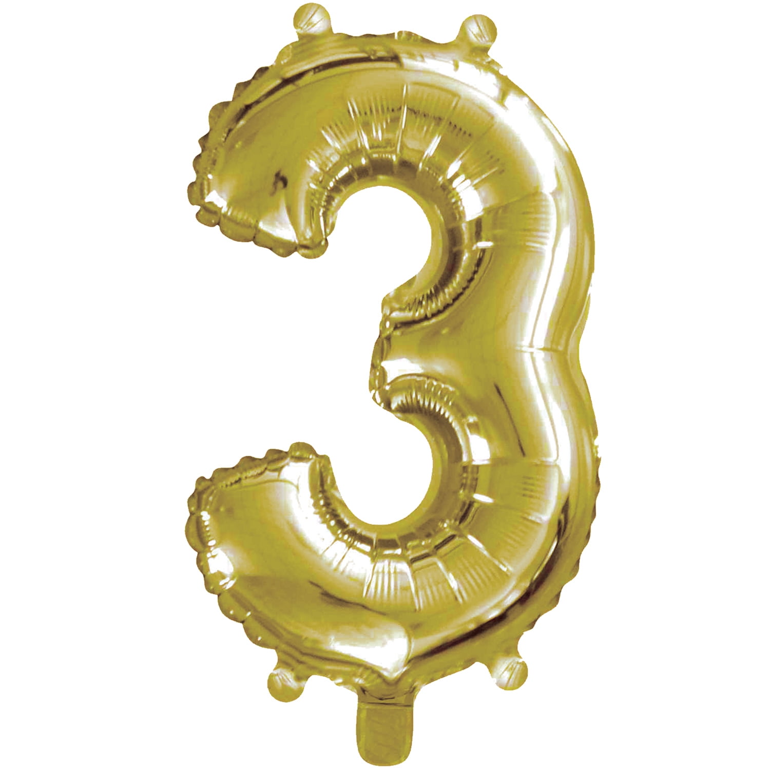 Way To Celebrate Party Gold Foil Balloon Number Ct In