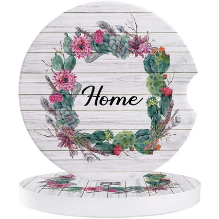 ZHANZZK Summer Plants Cactus Wreath Wooden Grain Set of 6 Car Coaster for Drinks Absorbent Ceramic Stone Coasters Cup Mat with Cork Base for Home Kitchen Room Coffee Table Bar Decor
ZHANZZK Summer Plants Cactus Wreath Wooden Grain Set of 6 Car Coaster for Drinks Absorbent Ceramic Stone Coasters Cup Mat with Cork Base for Home Kitchen Room Coffee Table Bar Decor