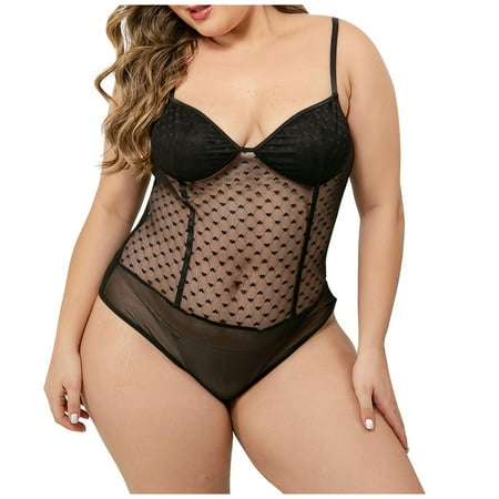 Tangnade Lingerie Seduction For Women Lace Lingerie Pajamas Women Underwear Sleepwear Bodysuit Jumpsuit Teddy Black XXXXXL
Tangnade Lingerie Seduction For Women Lace Lingerie Pajamas Women Underwear Sleepwear Bodysuit Jumpsuit Teddy Black XXXXXL