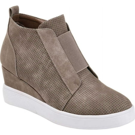 Women s Journee Collection Clara Wedge Sneakers