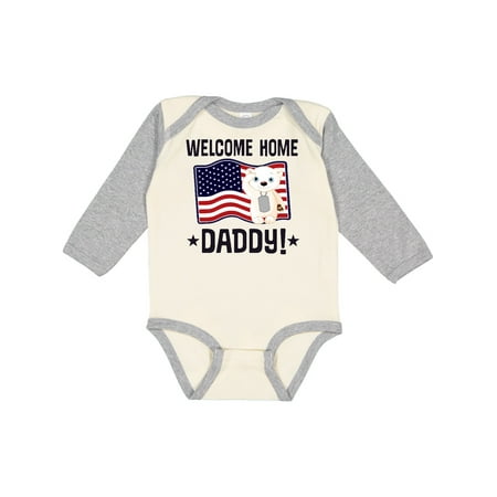 Inktastic Military Daddy Welcome Home Son Daughter Gift Baby Boy or Baby Girl Long Sleeve Bodysuit
Inktastic Military Daddy Welcome Home Son Daughter Gift Baby Boy or Baby Girl Long Sleeve Bodysuit