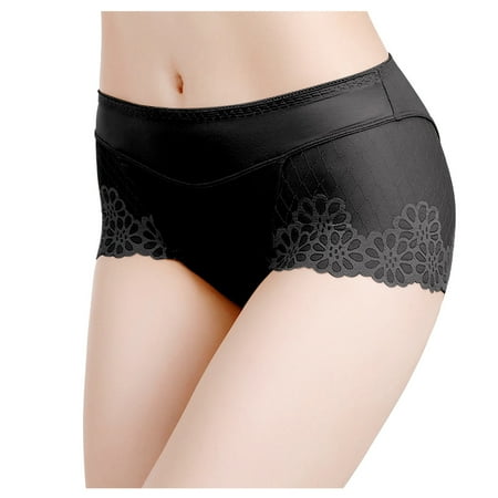 AnuirheiH Sexy Ladies Transparent Lace Panties Big Size Cotton Hollow Breathable Quality Sale on Clearance
AnuirheiH Sexy Ladies Transparent Lace Panties Big Size Cotton Hollow Breathable Quality Sale on Clearance