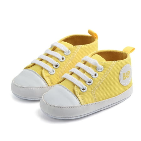 Tregren Baby Boys Girls Canvas Shoes Casual Tie-Up High Top Sneakers Non-Slip Infant First Walkers
Tregren Baby Boys Girls Canvas Shoes Casual Tie-Up High Top Sneakers Non-Slip Infant First Walkers