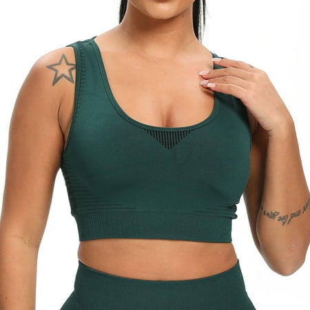 Acebir Yoga Fitness Vest Sports Bra Shockproof Gathering Vest Bra Camisole for Gym Fitness
Acebir Yoga Fitness Vest Sports Bra Shockproof Gathering Vest Bra Camisole for Gym Fitness