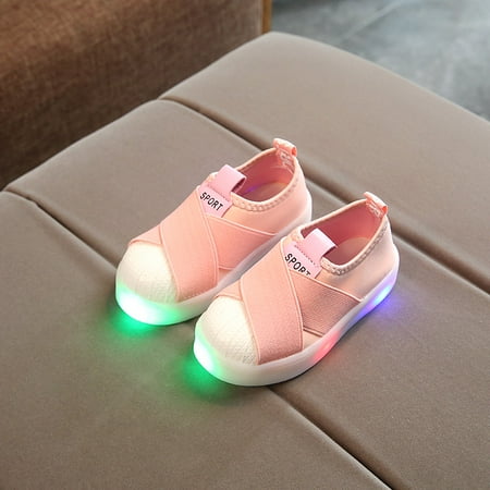 Toyella Children s Sports Shoes LED Lighting Shoes Shiny Shell Head Children s Shoes Pink 27
Toyella Children s Sports Shoes LED Lighting Shoes Shiny Shell Head Children s Shoes Pink 27