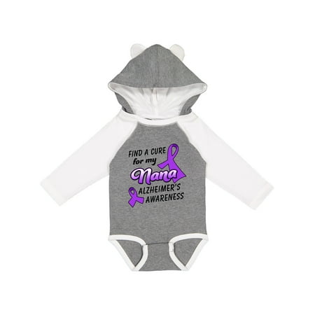 Inktastic Alzheimer s Awareness Find a Cure for my Nana Gift Baby Boy or Baby Girl Long Sleeve Bodysuit
Inktastic Alzheimer s Awareness Find a Cure for my Nana Gift Baby Boy or Baby Girl Long Sleeve Bodysuit