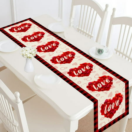 Kitchen gadgets Valentine s Day Decoration Knitted Cloth Table Flag Table Cloth Table Decoration Fragarn
Kitchen gadgets Valentine s Day Decoration Knitted Cloth Table Flag Table Cloth Table Decoration Fragarn