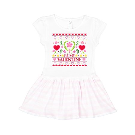 Inktastic Be My Valentine Ugly Sweater Style with Flowers and Hearts Gift Toddler Girl Dress
Inktastic Be My Valentine Ugly Sweater Style with Flowers and Hearts Gift Toddler Girl Dress