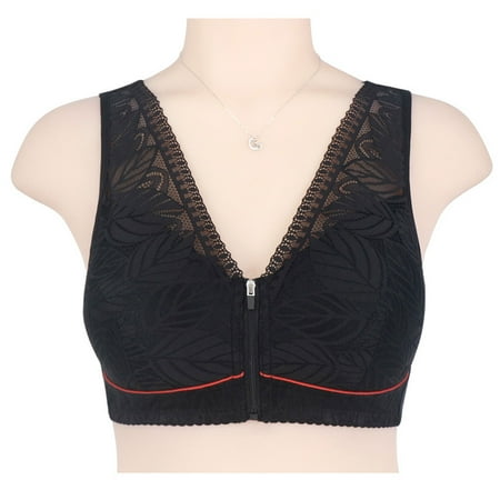 KIHOUT Discount Women Plus Size Solid Color Soft Cotton Cup Front Zipper Printed Breast Lifting Gathering Side Beauty Back Underwear Bra
KIHOUT Discount Women Plus Size Solid Color Soft Cotton Cup Front Zipper Printed Breast Lifting Gathering Side Beauty Back Underwear Bra