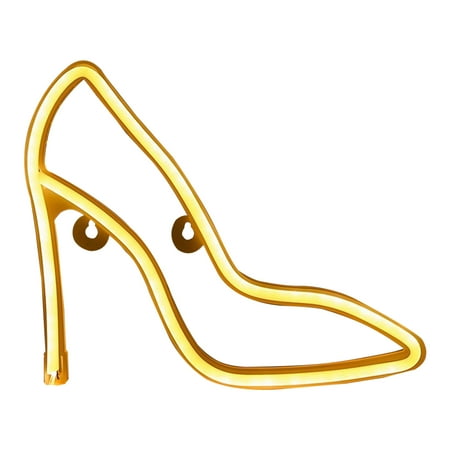 VEAREAR Night Light Warm Light High Heels Shaped PC LED Neon Light Sign Decoration for Home
VEAREAR Night Light Warm Light High Heels Shaped PC LED Neon Light Sign Decoration for Home
