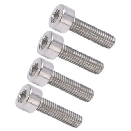Domqga Bicycle Flat Head Socket Screws Bike Hex Bolts Durable For Mountain Bikes